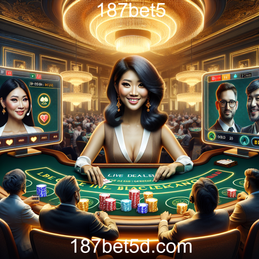 Experiência Imersiva no Cassino Ao Vivo do 187bet5