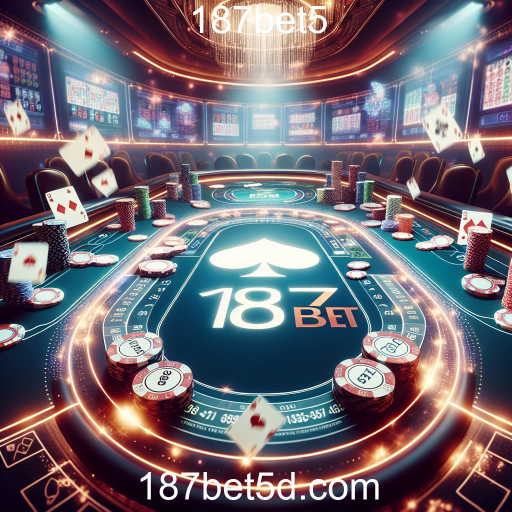 Descubra a Emoção do Poker no 187bet5